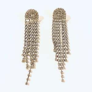 Rhinestone Drop Earrings